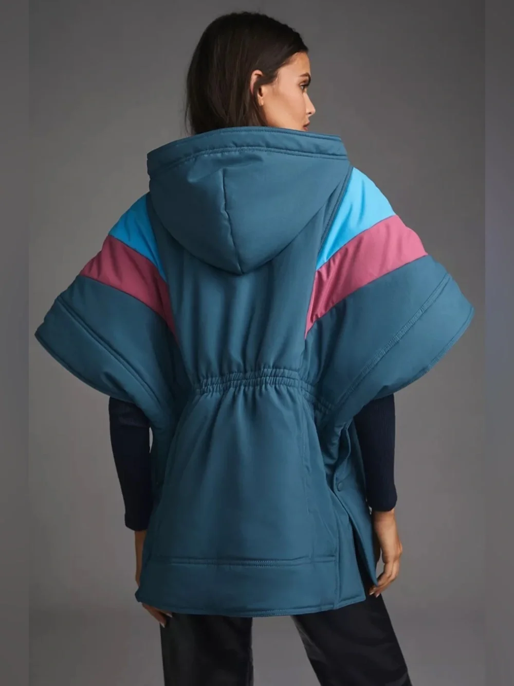 Daily Practice by Anthropologie Puffer Poncho
